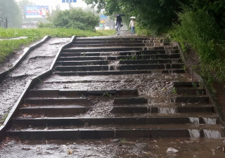 Дождь в Петрозаводске