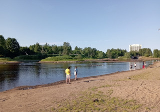 пляж