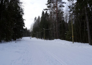 Лыжная трасса Фонтаны