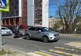 Мотоцикл на Первомайском