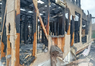 Пожар в Повенце