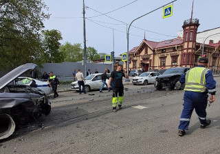 Массовое ДТП в Сортавале