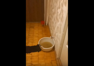 вода заливает