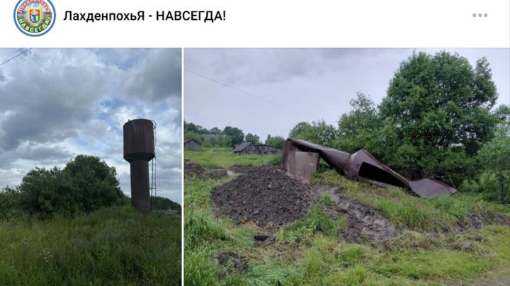водонапорная башня в Хийтоле