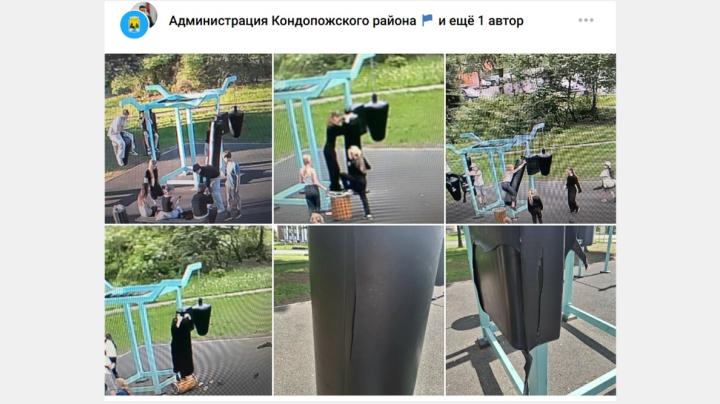 дети на площадке