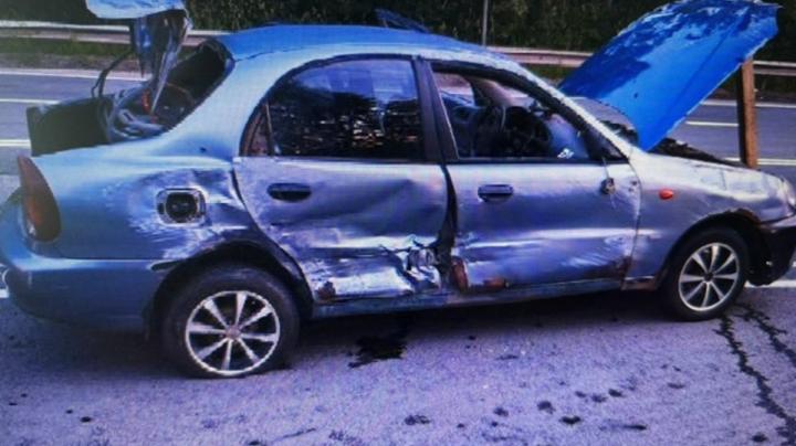 автомобиль попал в ДТП