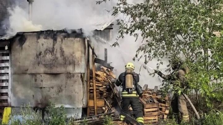 Пожар в сауне