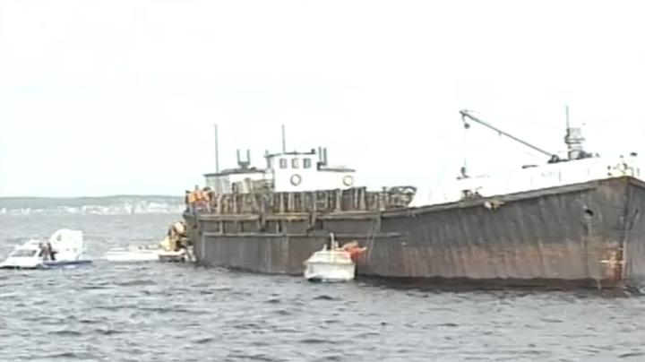 учения в Онежском озере