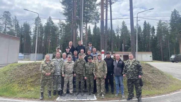 учения дружинников и пограничников