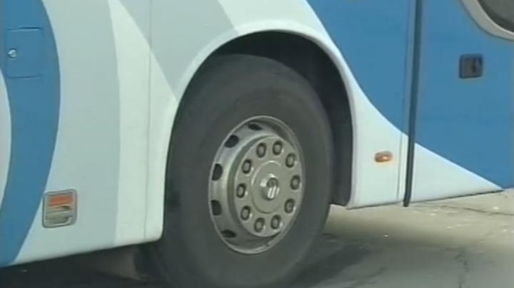 колесо автобуса