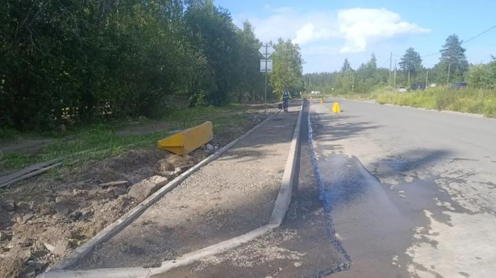ремонт тротуара