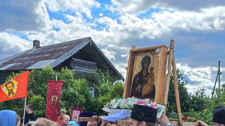 Икона в Кинерме