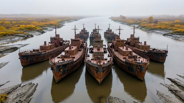 корабли на мели