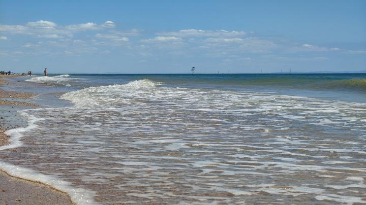 Пляж на Черном море