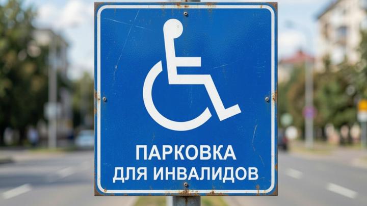 знак парковка для инвалида