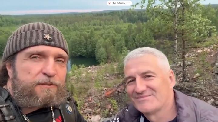 скрин с видео Артур Парфенчиков и Александр Залдастанов