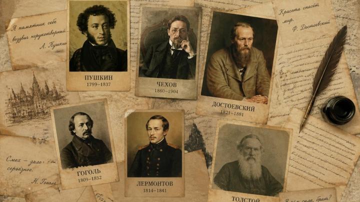 портреты классиков