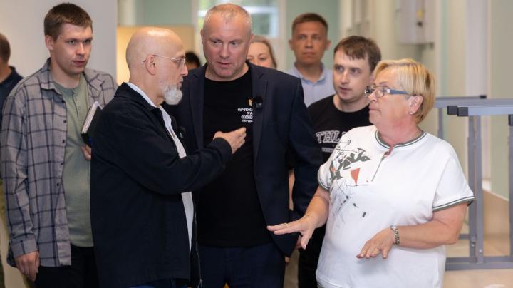 Шандалович инспектирует музыкальную школу в Чалне