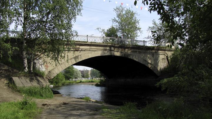 Советский мост в Петрозаводске