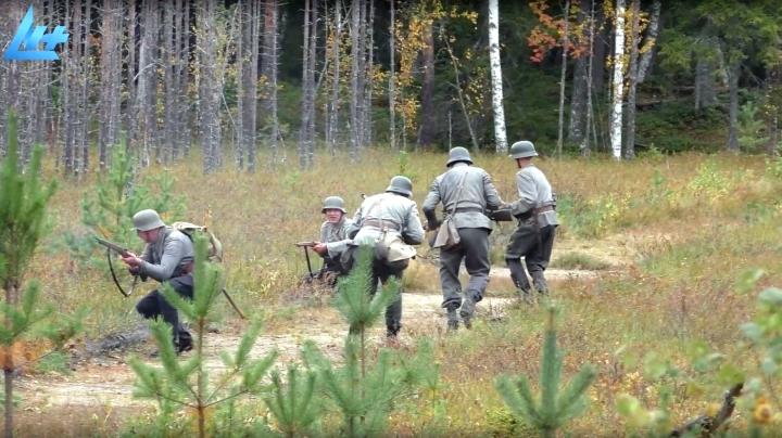 Реконструкция боя Б НАШЕ