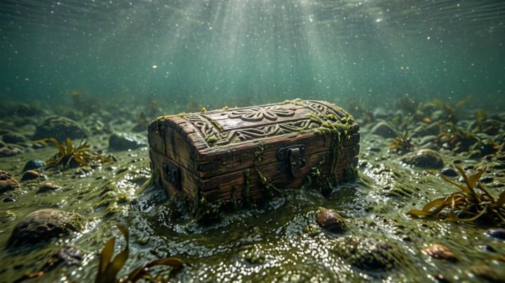 шкатулка на дне моря