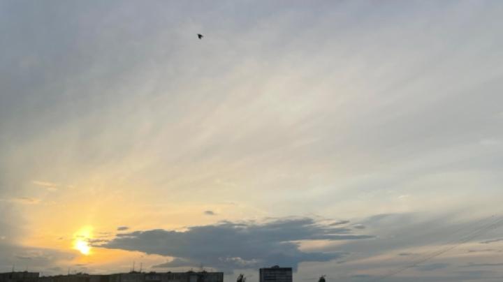 солнце и облака