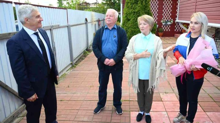 Глава Карелии на догазификации в Соломенном