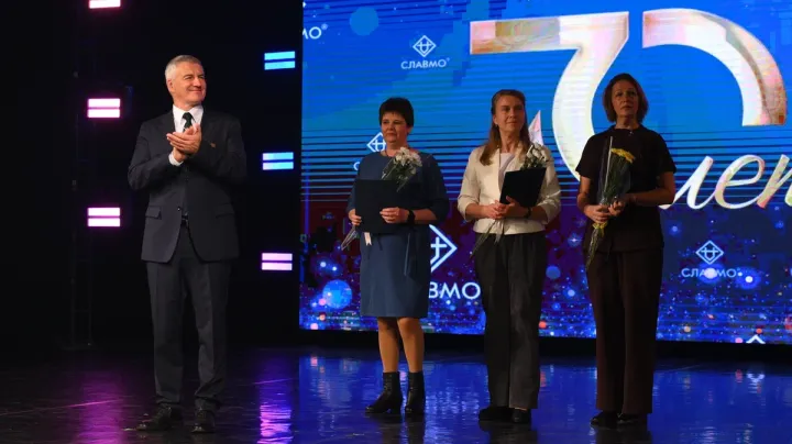 Глава Карелии на юбилее "Славмо"
