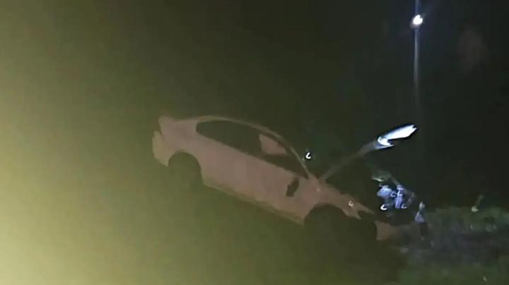 авто в кювете