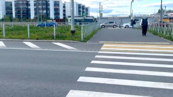 пешеходный переход в петрозаводске