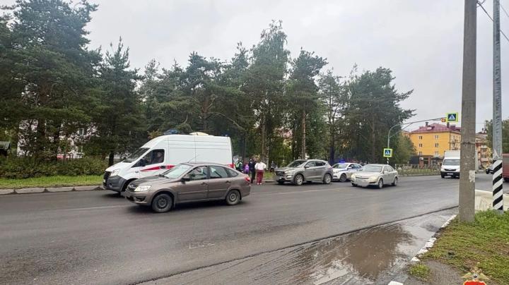 скорая, автомобили, переход
