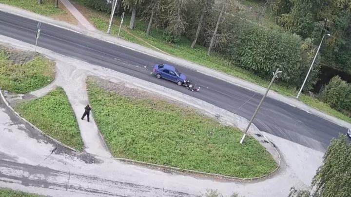 автомобиль задавил пешехода