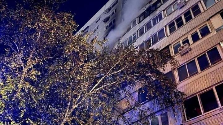 Пожар в Москве