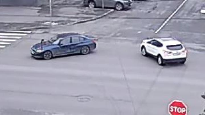 столкновение двух авто