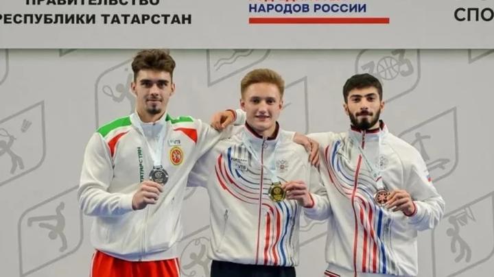 Евгений Поленников и призеры