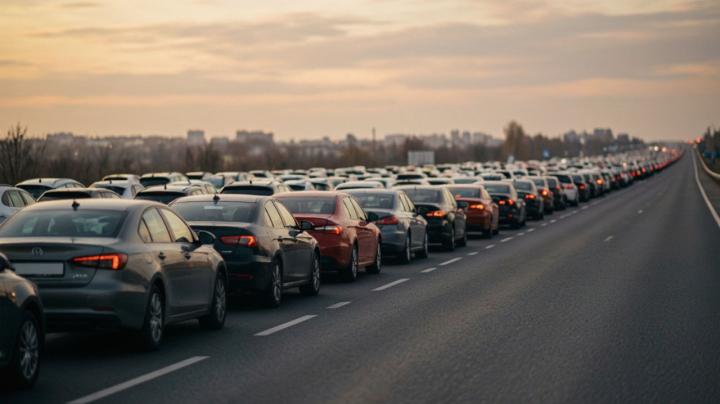 автомобильная пробка