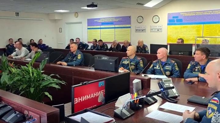 Учения МЧС