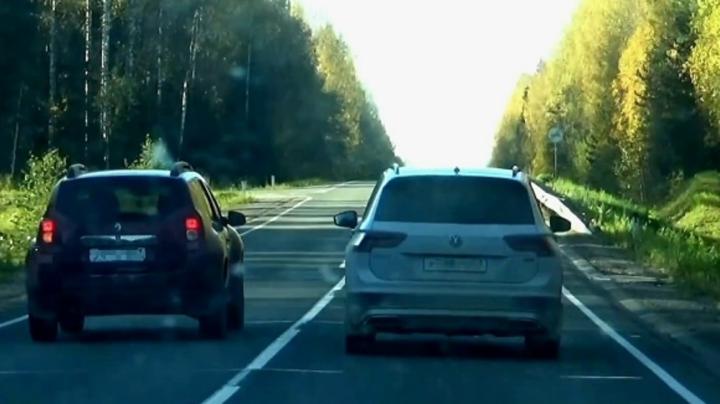 запрещенный обгон