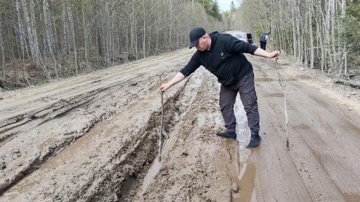 Дорога в Медвежьегорском районе 