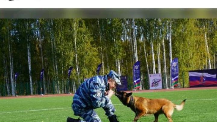 кинолог с собакой