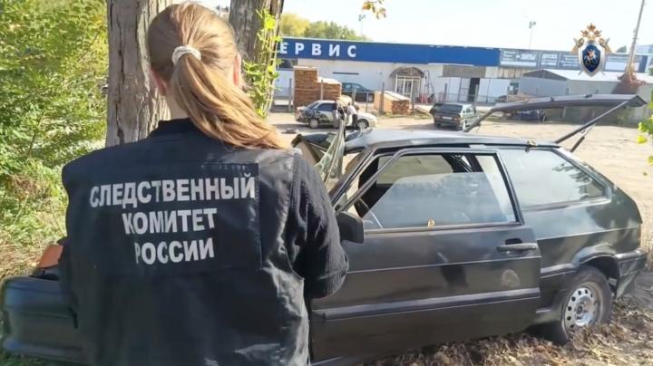 Разбившийся автомобиль