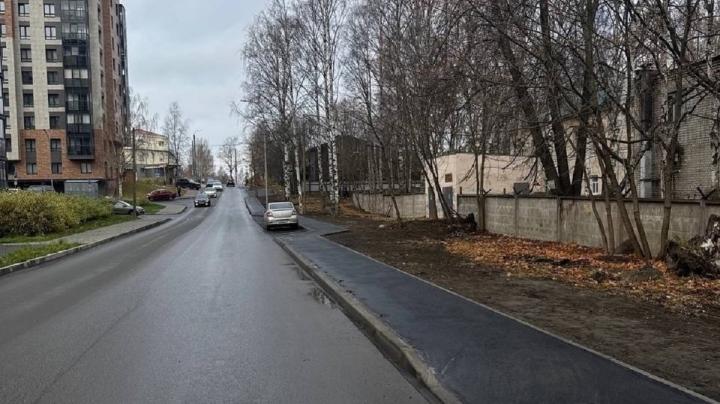 Новый тротуар