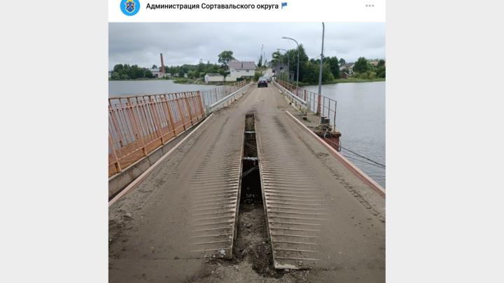 понтонный мост