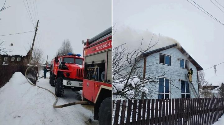 тушение пожара