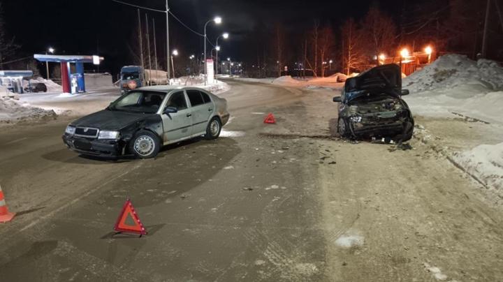 столкновение двух машин