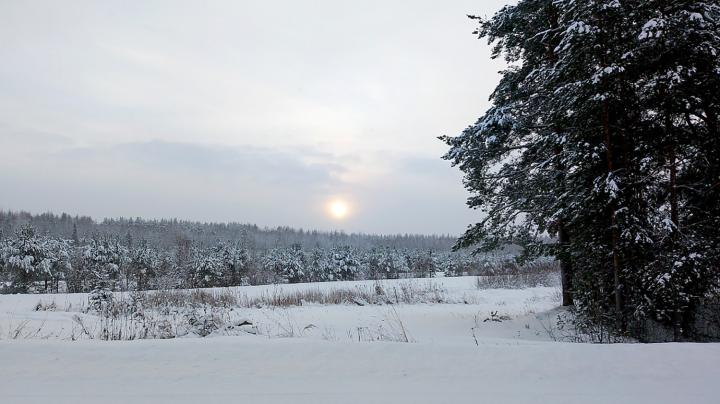 В Карелии зима