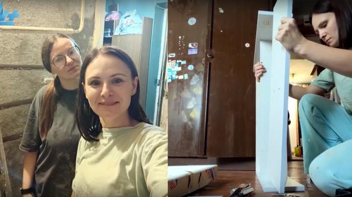 Ремонт в квартире бедной семьи