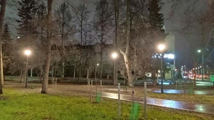 вечер на бульваре
