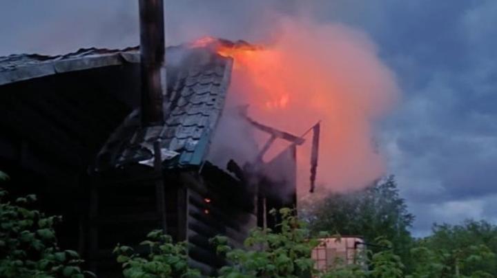 Пожар на даче