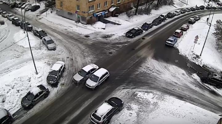 авария на перекрестке